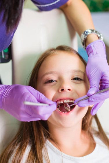 visita de los niños al dentista